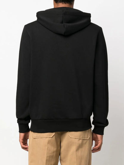 Lacoste appliqué-logo zip-up hoodie