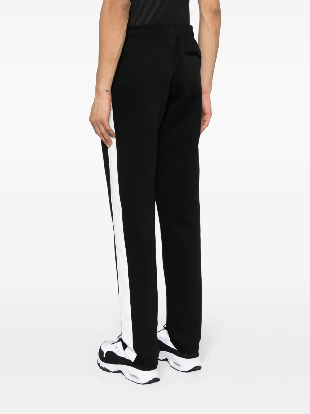 Lacoste crocodile-appliqué track pants