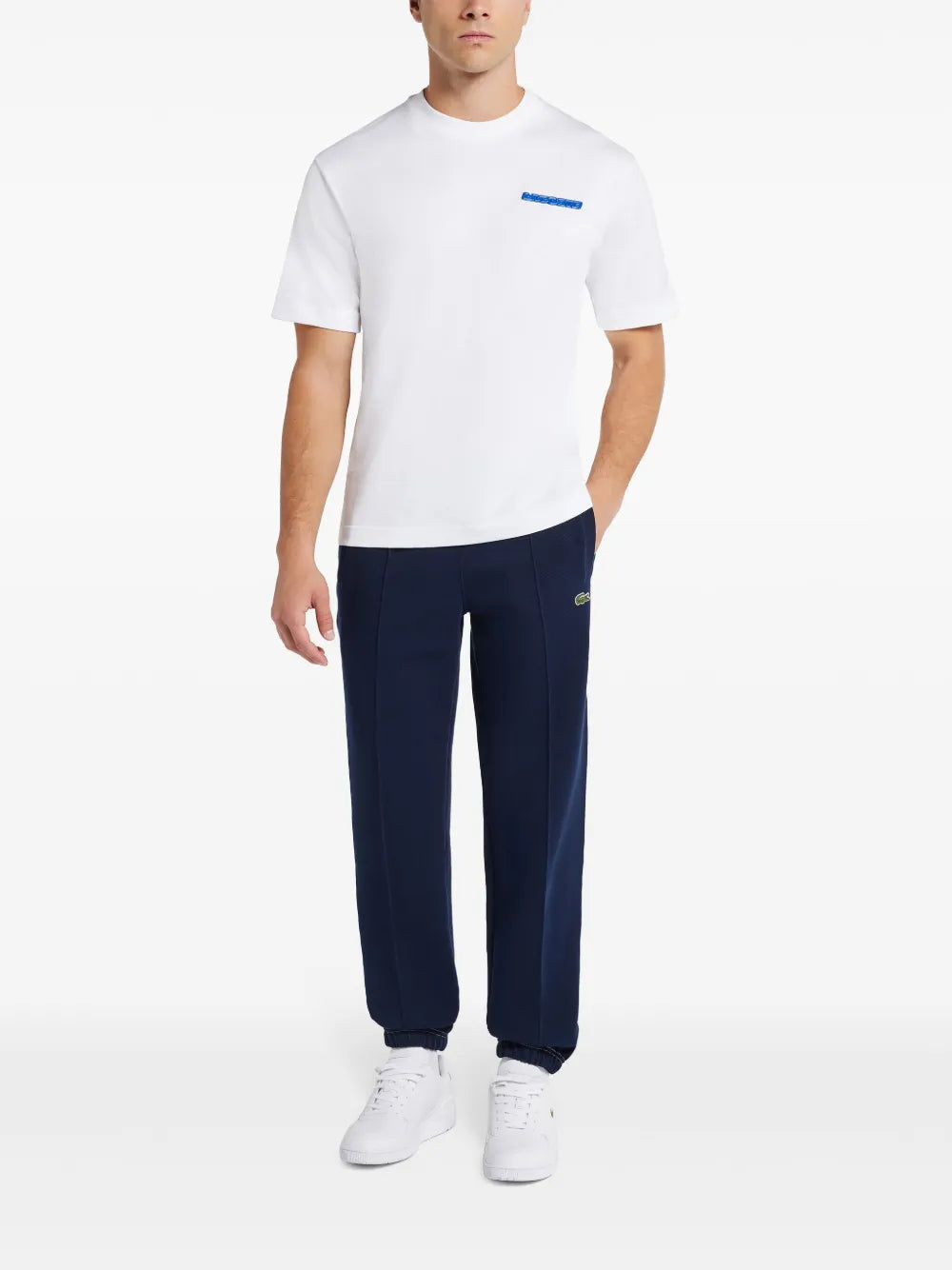 Lacoste logo-patch track pants