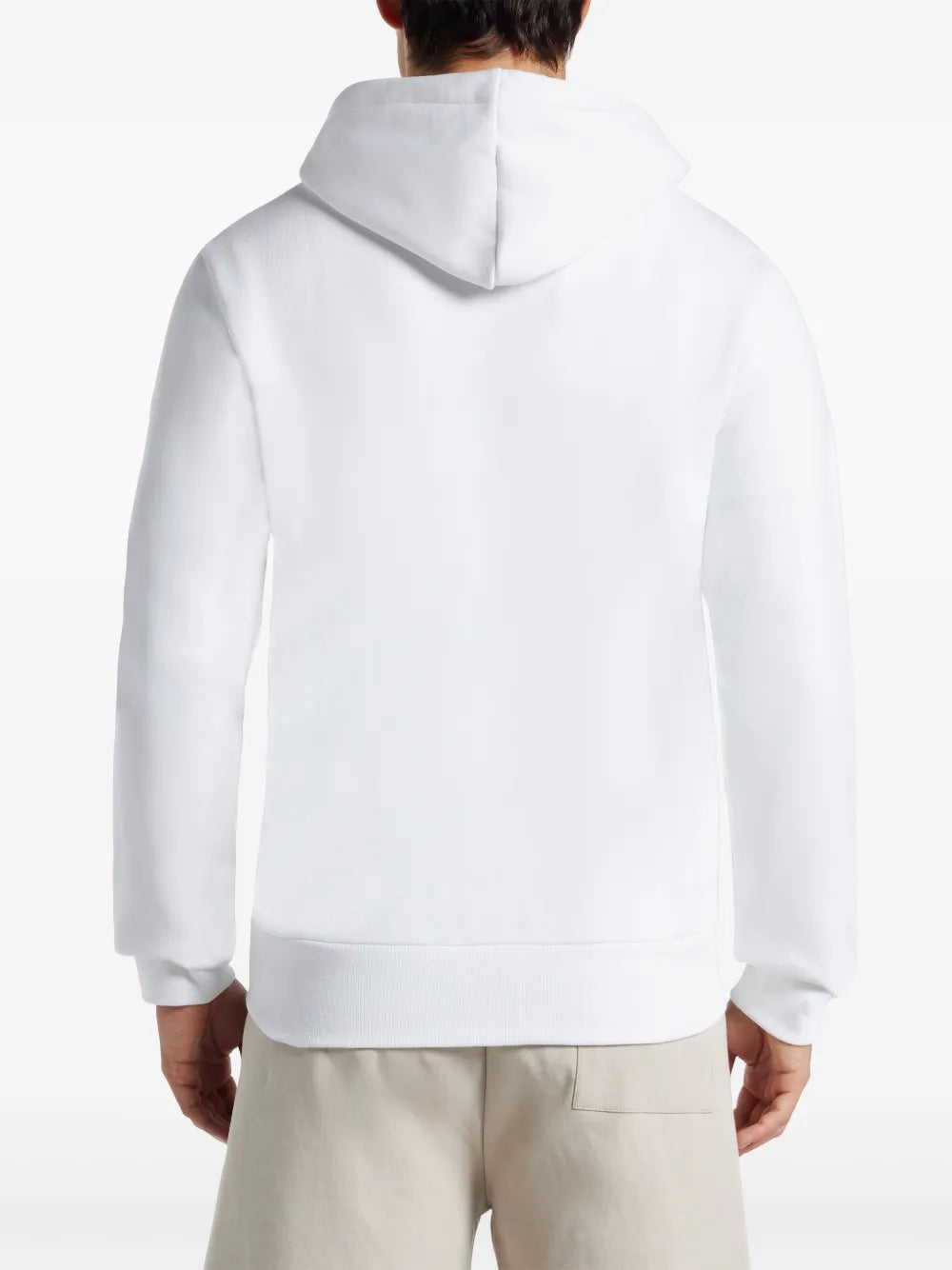 Lacoste appliqué-logo zip-up hoodie