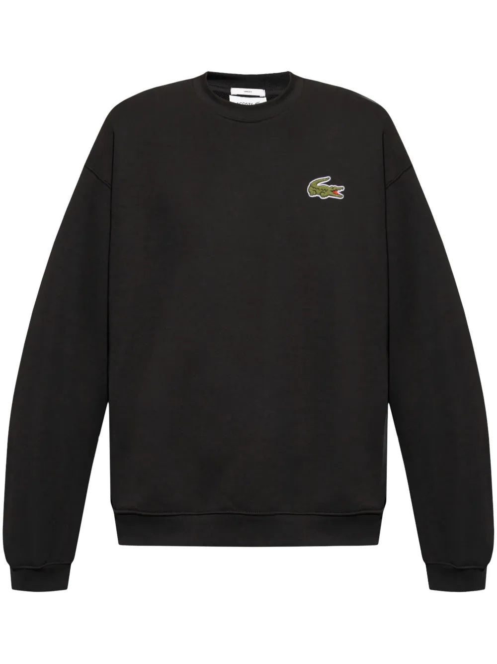 Lacoste badge fleece sweatshirt