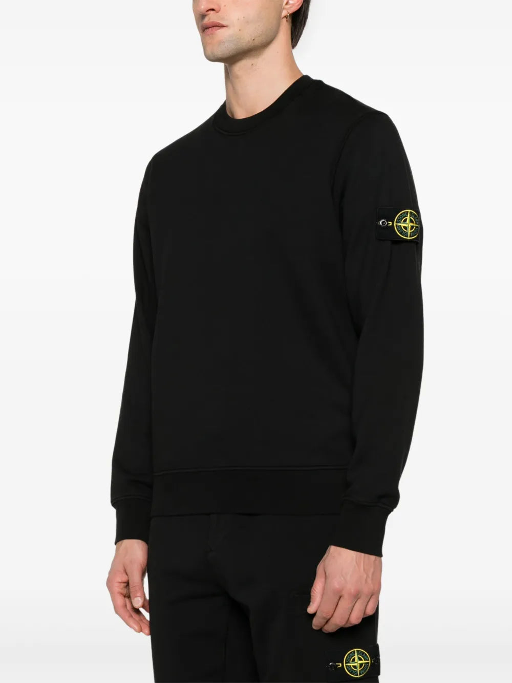 Stone Island Compass-patch sweatshirt