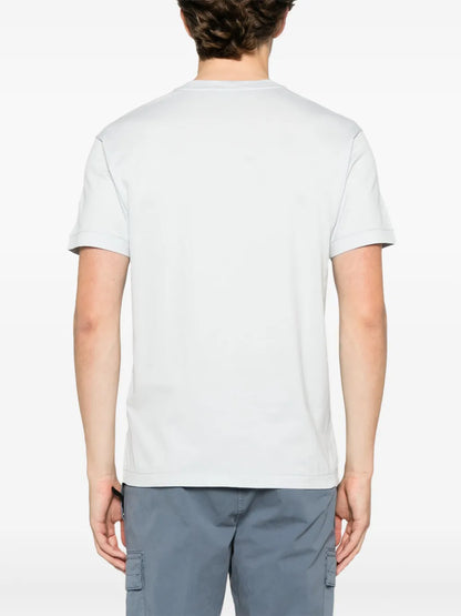 Stone Island Compass-patch cotton T-shirt