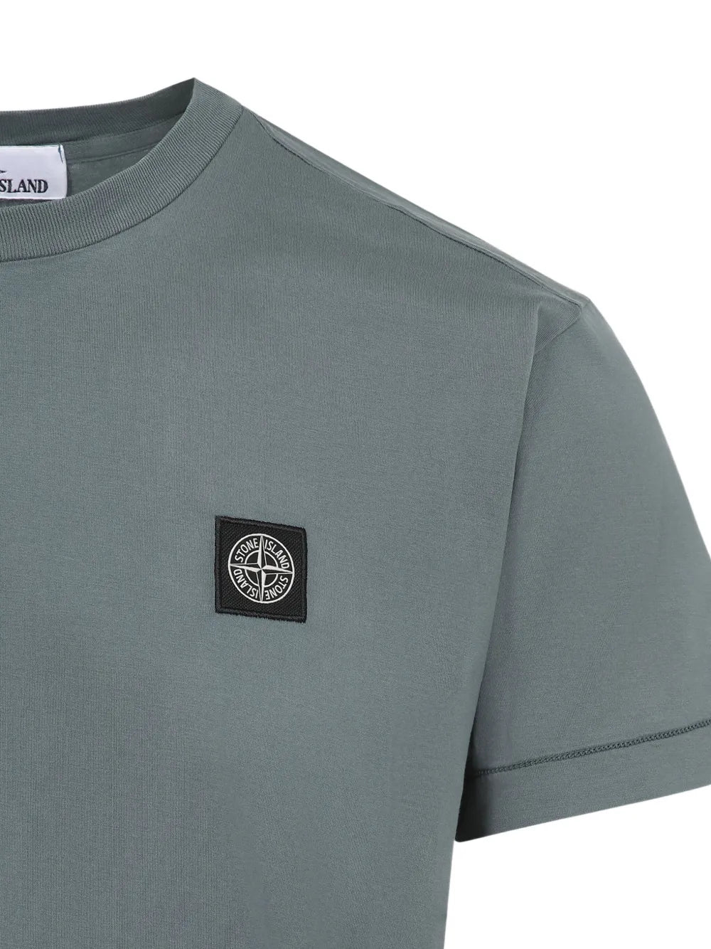 Stone Island Compass-patch cotton T-shirt