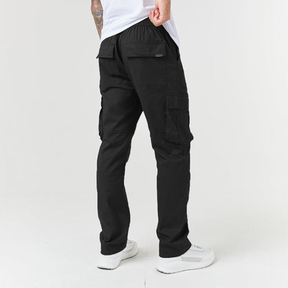 Pantalon Utility Cargo Large | Noir