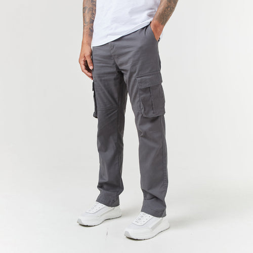 Pantalon Utility Cargo Large | Gris