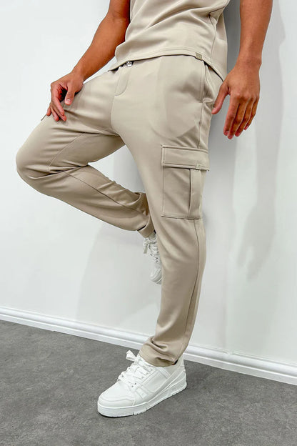 Pantalon Cargo Jogger - Beige - Nouvelle Collection