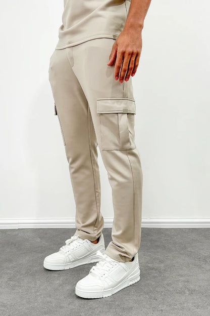 Pantalon Cargo Jogger - Beige - Nouvelle Collection