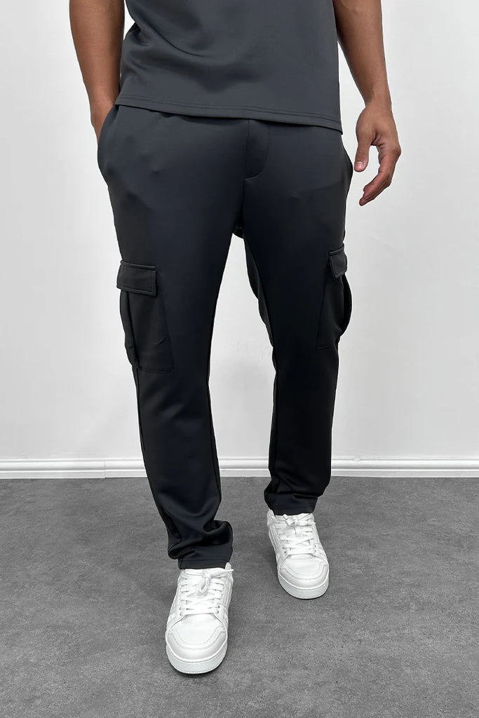 Pantalon Cargo Jogger - Noir - Nouvelle Collection