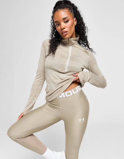 Under Armour Haut Zippé UA Tech Tiger Femme