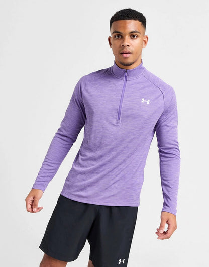 Under Armour Haut Zippé Tech Textured Homme