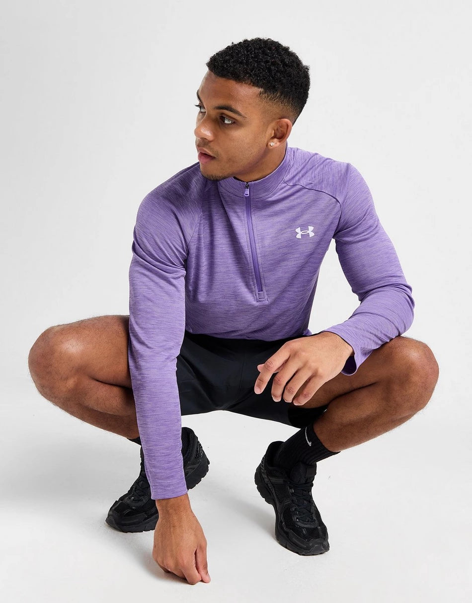 Under Armour Haut Zippé Tech Textured Homme