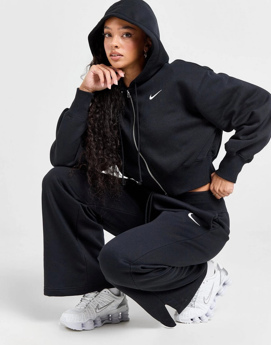 Nike Sweat à Capuche court Phoenix Zippé