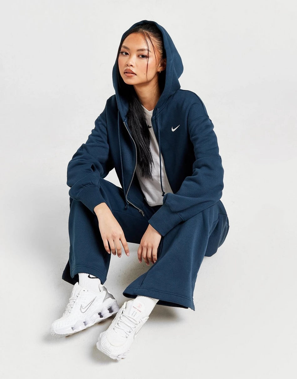 Nike Sweat à Capuche court Phoenix Zippé