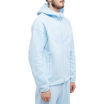 Nike x Nocta Tech Fleece Blue Zip-Up Ensemble (Bas + Haut)