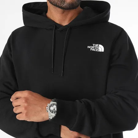 Sweat Capuche Simple Dome A89FC Noir