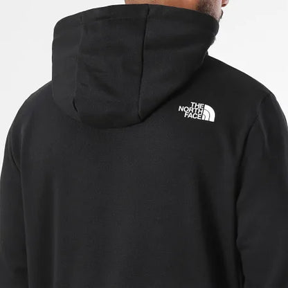 Sweat Capuche Simple Dome A89FC Noir